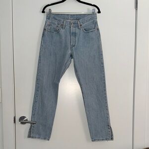 Levi's Light Blue Women's Straight Jeans